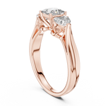 Gold Ring LR-0030, Rose Gold, view 1