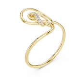 Gold Ring 1 (153), Yellow Gold, view 2