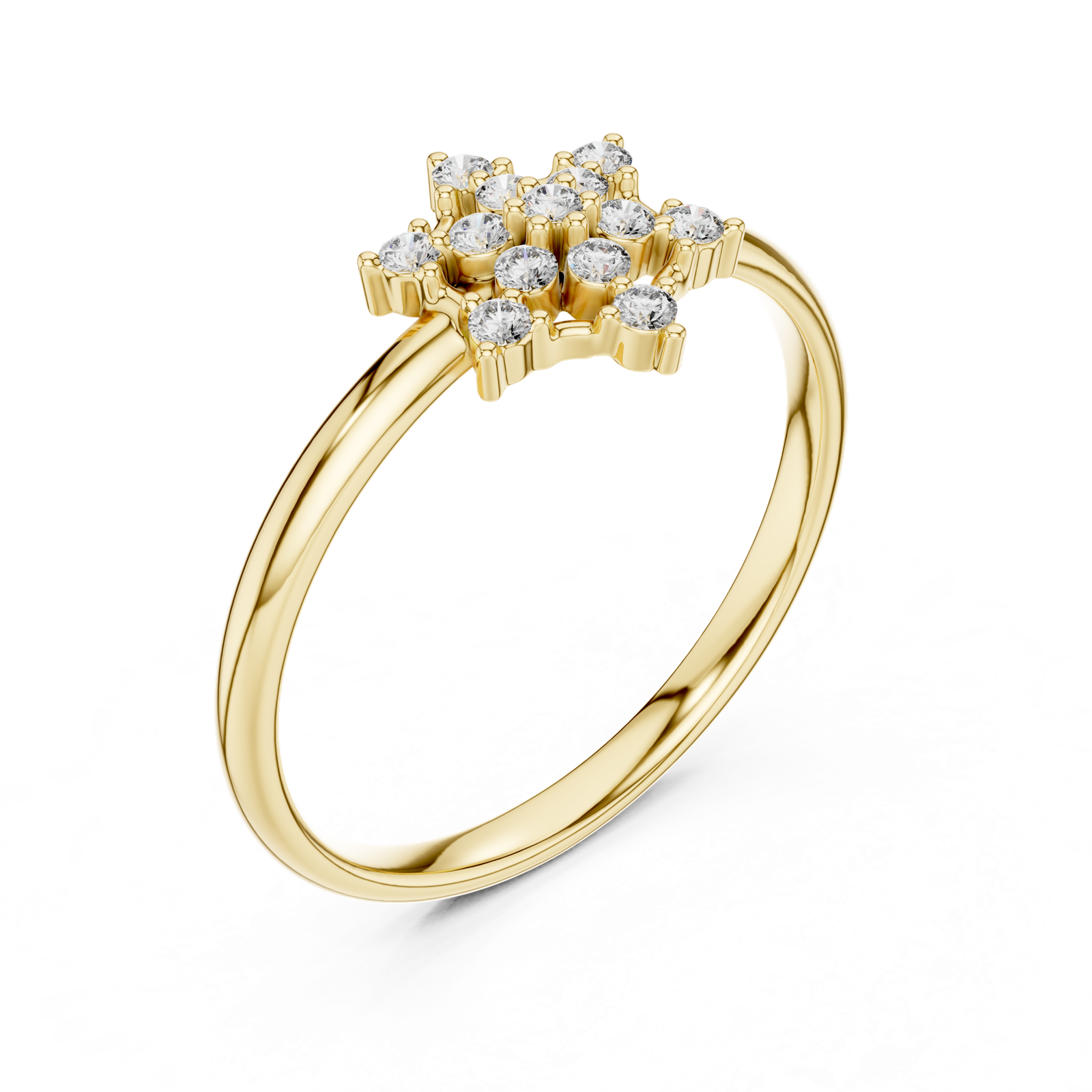 Gold Ring 1 (430), Yellow Gold, view 2