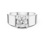 Gold Ring SBMR(5), White Gold, view 4