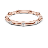 Gold Ring DDLR-421, Rose Gold, view 4