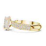 Gold Ring DDLR-1072, Yellow Gold, view 3