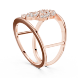Gold Ring LR-01 (85), Rose Gold