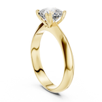 Gold Jewelry L36-8, Cushion center stone, Yellow Gold, view 1