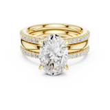 Gold Ring DDLR-948, Yellow Gold, view 4