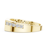 Gold Ring DDLR-389, Yellow Gold, view 3