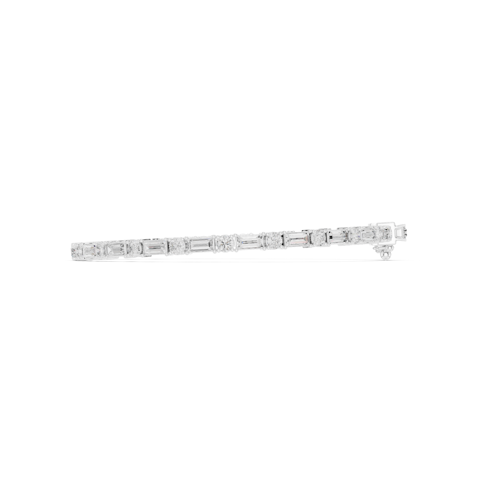 Gold Bracelet SBMB (1), White Gold, view 3