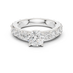 Gold Ring DDLR-654, White Gold