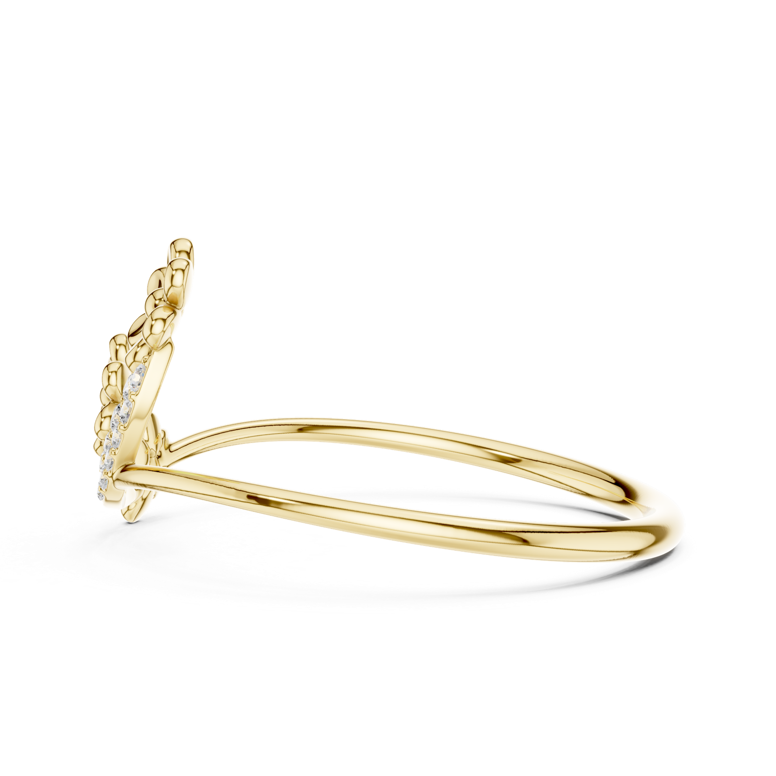 Gold Ring 1 (110), Yellow Gold, view 3