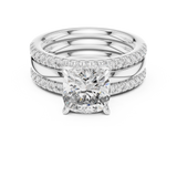 Gold Ring L03-1053, White Gold, view 4