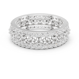 Gold Ring R40, White Gold