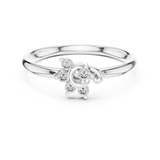 Gold Ring 1 (372), White Gold, view 4