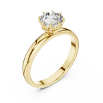 Gold Ring LR-0002, Yellow Gold, view 2