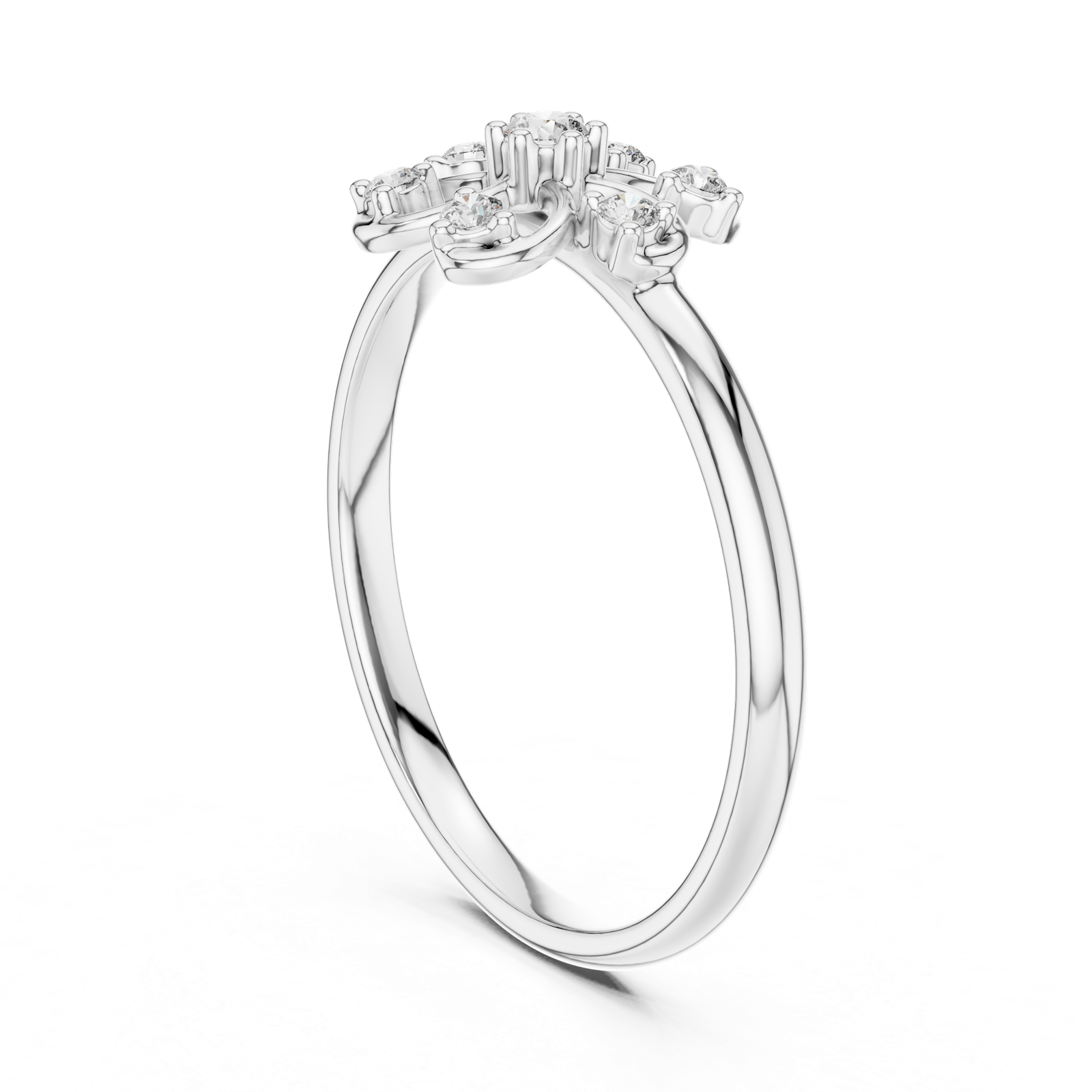 Gold Ring 1 (367), White Gold