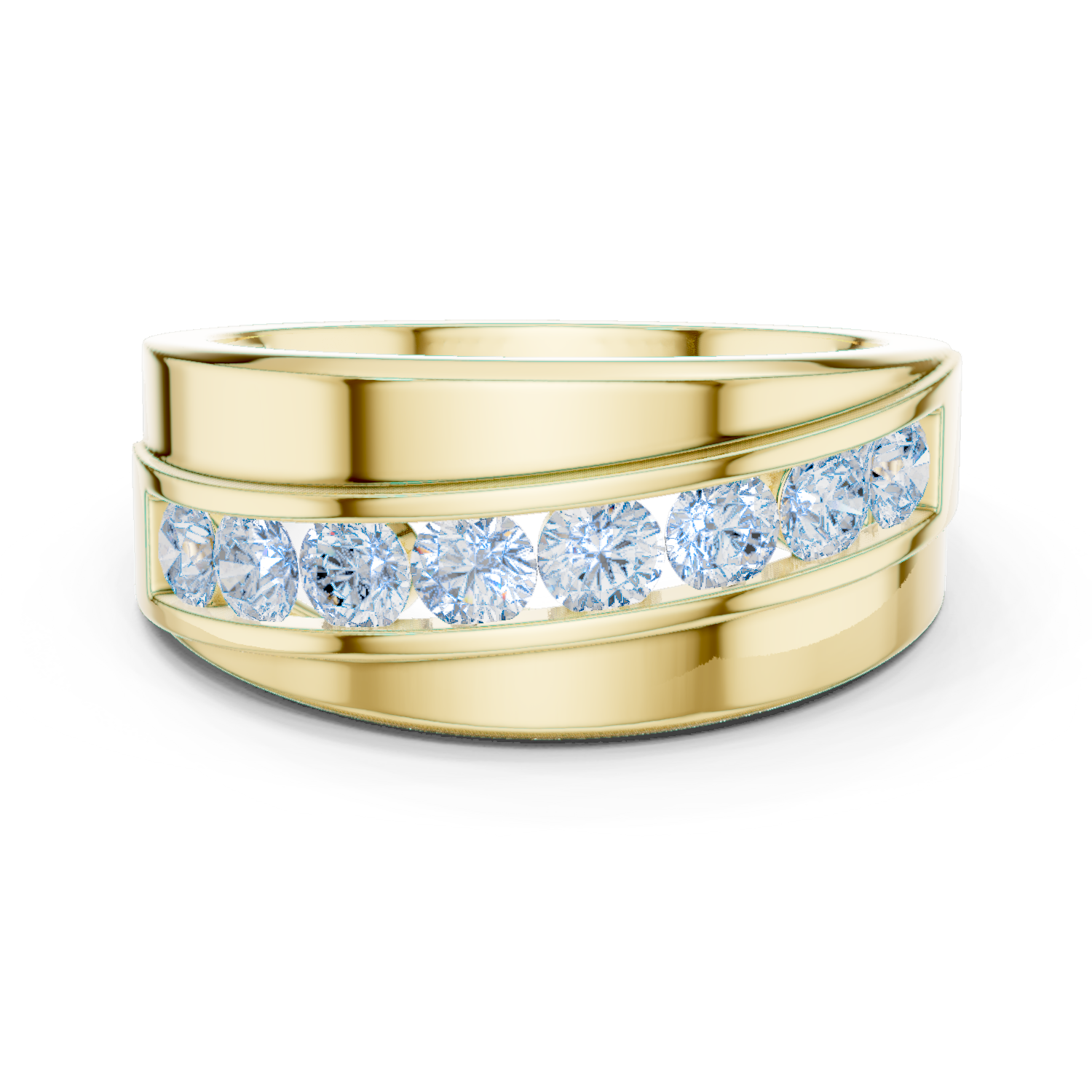 Gold Men's Ring GGR-0019, Yellow Gold