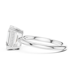 Gold Ring DDLR-925, White Gold, view 3