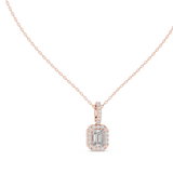 Gold Pendant GPD-0002, Rose Gold, view 1