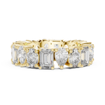 Gold Ring DDLR-239, Yellow Gold, view 3