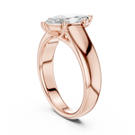 Gold Ring DDLR-067, Rose Gold, view 1