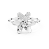Gold Ring 1 (118), White Gold, view 4