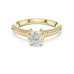 Gold Ring LR-0331, Yellow Gold, view 4