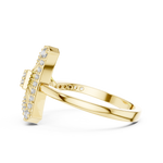 Gold Ring LR-01 (87), Yellow Gold, view 3