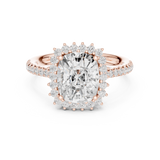 Gold Ring DDLR-732, Rose Gold, view 4