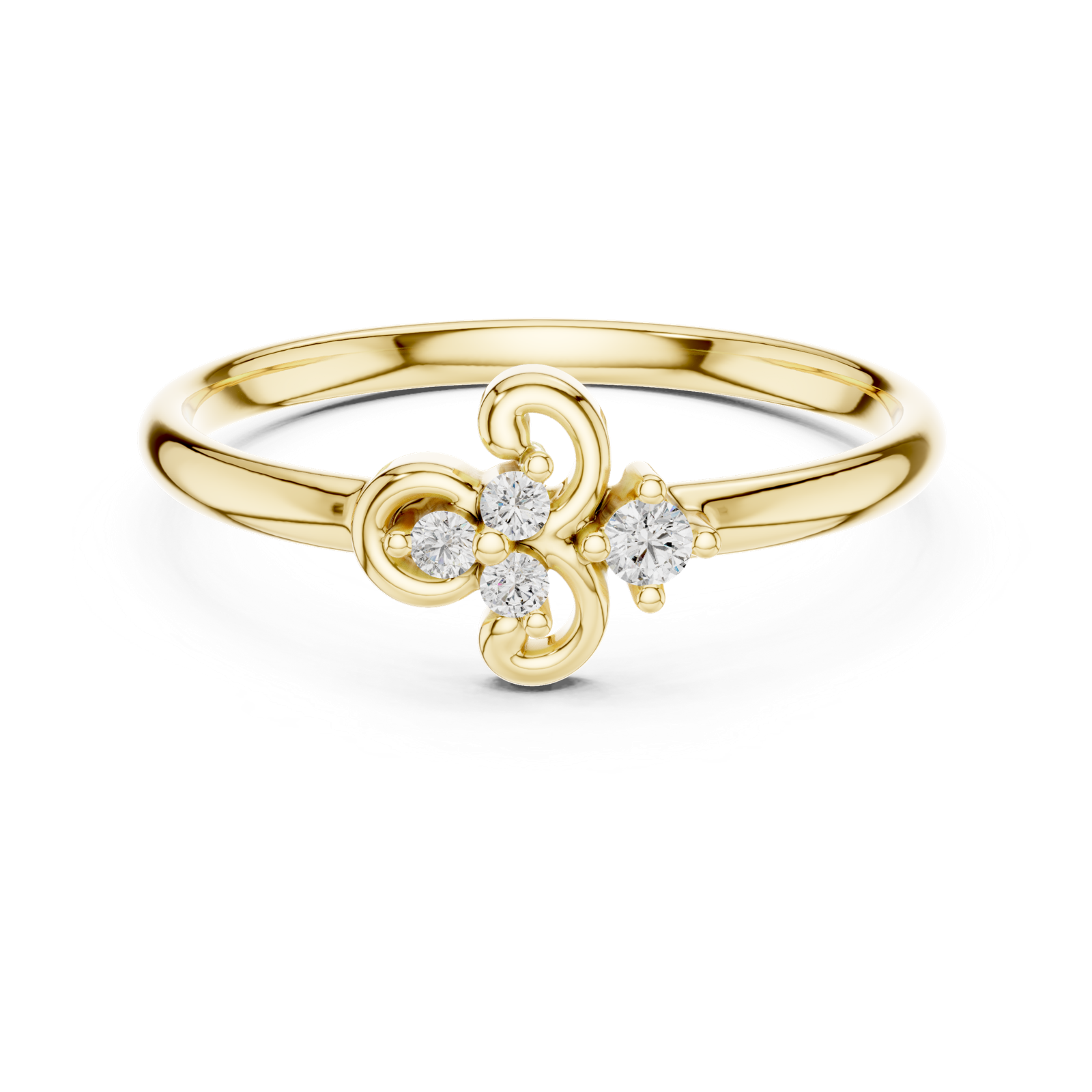 Gold Ring 1 (394), Yellow Gold, view 4