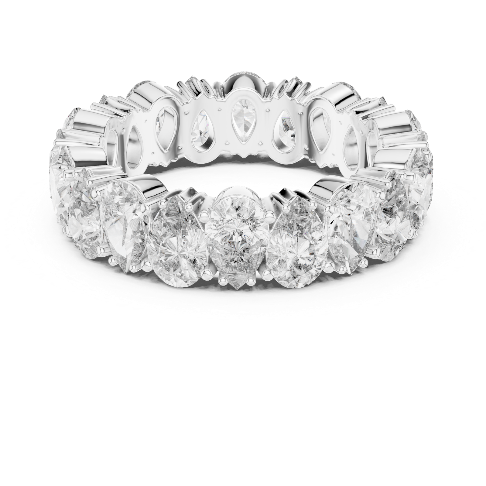 Gold Ring DDLR-241, White Gold