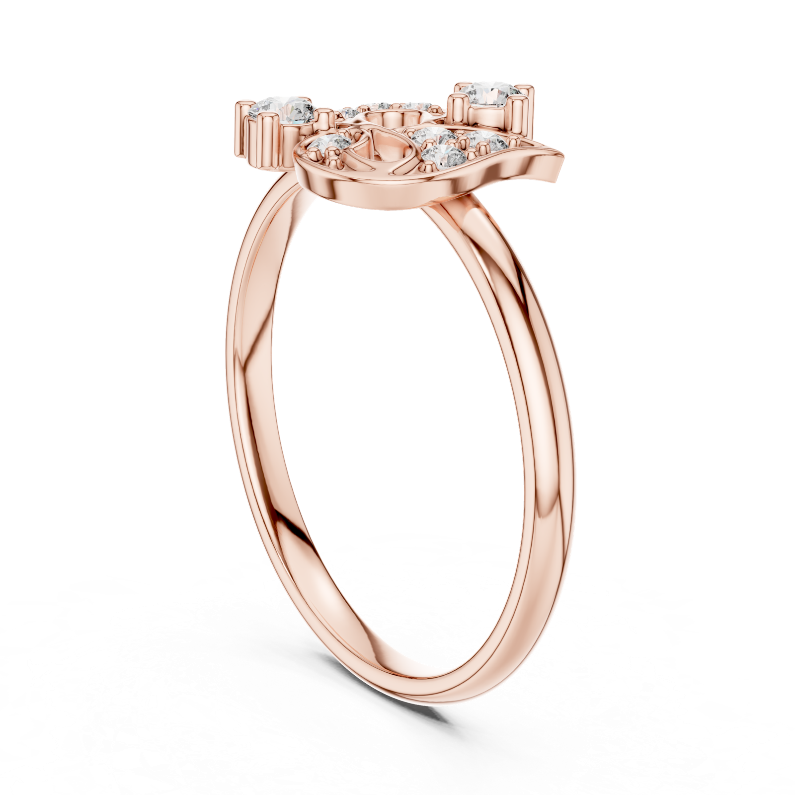 Gold Ring 1 (261), Rose Gold