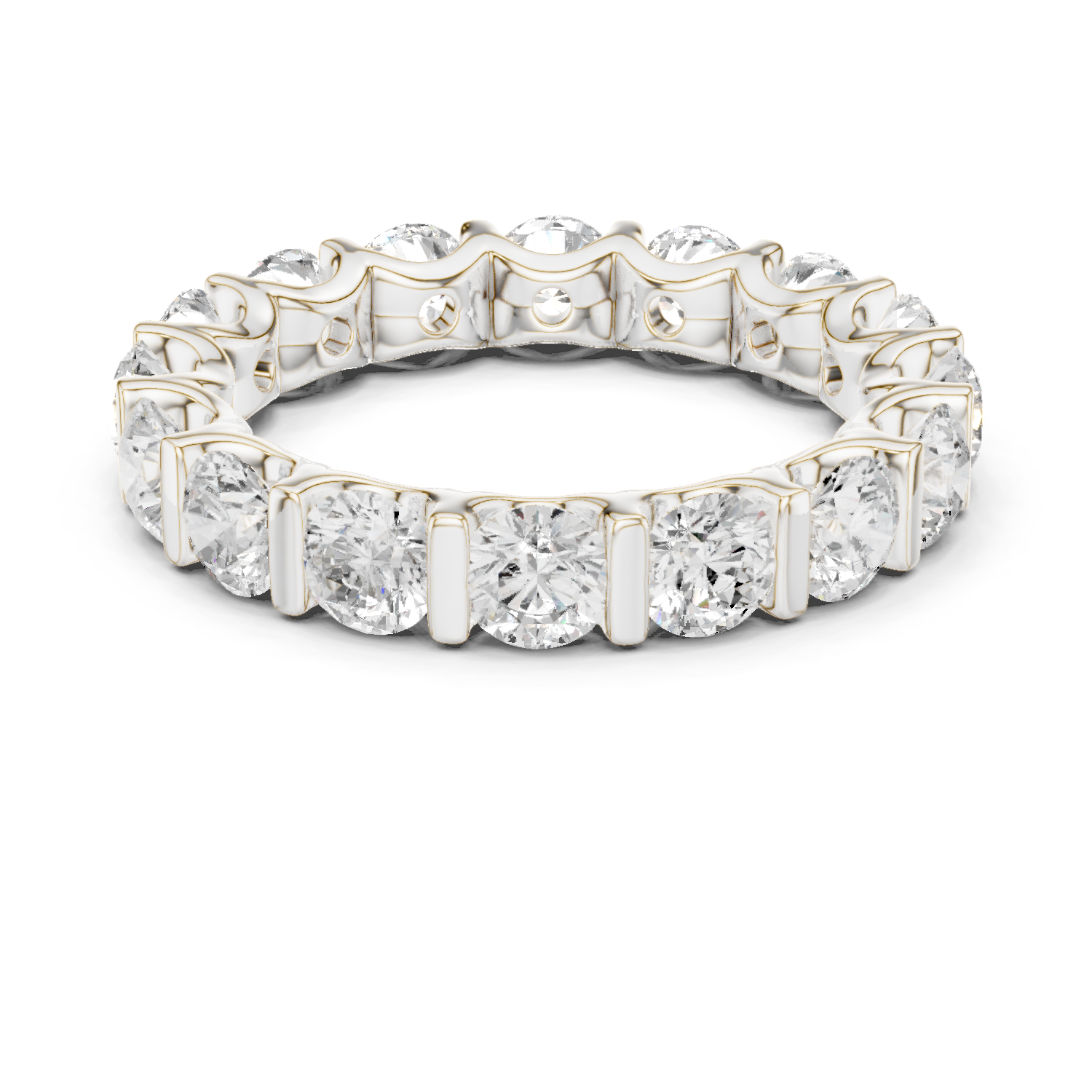 Gold Ring DDLR-671, White Gold