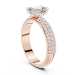 Gold Ring DDLR-1066, Rose Gold, view 1