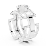 Gold Ring SBMR(6), White Gold