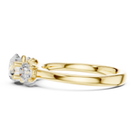 Gold Ring DDLR-638, Yellow Gold, view 3