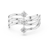 Gold Ring SBWR(37), White Gold, view 4