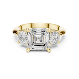 Gold Ring DDLR-899, Yellow Gold, view 4
