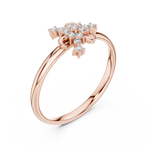Gold Ring Ledis Ring, Rose Gold, view 2