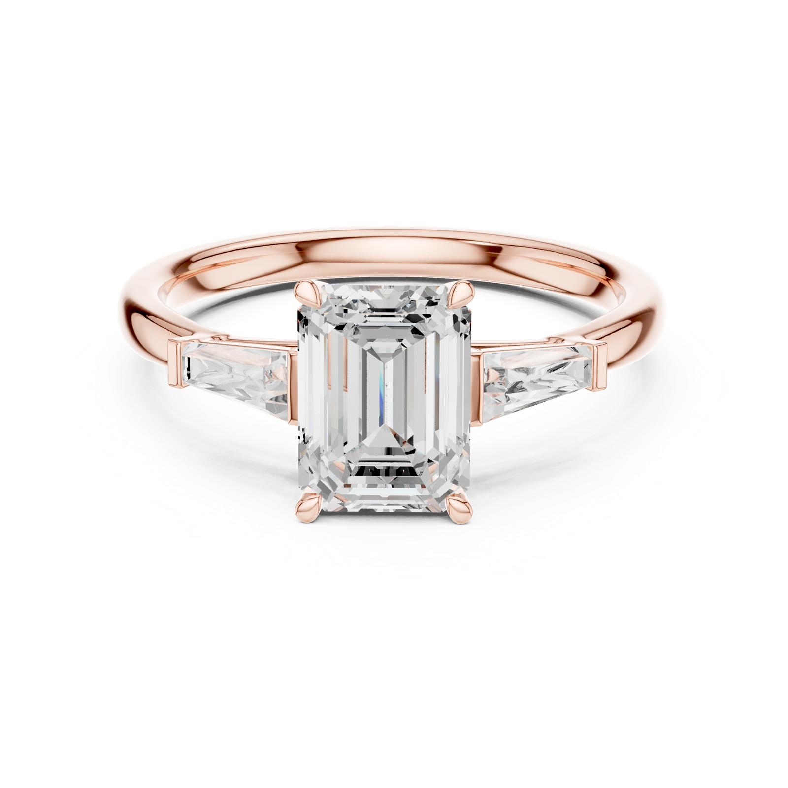 Gold Ring DDLR-1047, Rose Gold