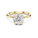 Gold Ring DDLR-931, Yellow Gold, view 4