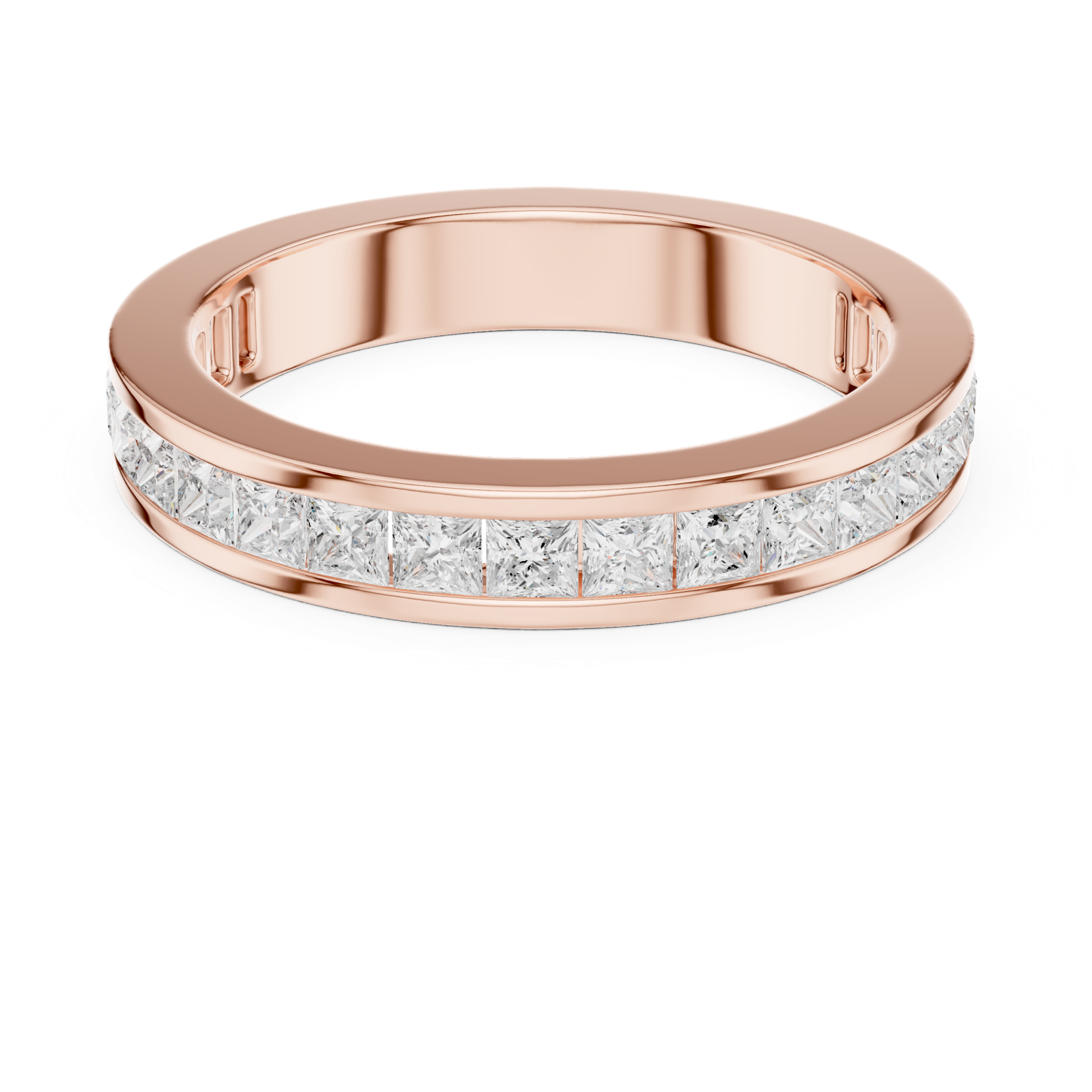 Gold Ring DDLR-438, Rose Gold, view 4