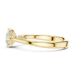 Gold Ring DDLR-556, Yellow Gold, view 3