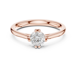 Gold Ring DDLR-542, Rose Gold