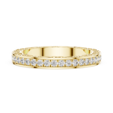 Gold Ring DDLR-238, Yellow Gold, view 3