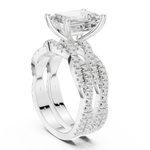 Gold Ring DDLR-300, White Gold, view 1