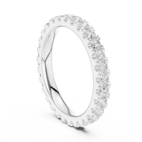 Gold Ring DDLR-605, White Gold, view 1