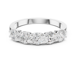 Gold Ring DDLR-1120, White Gold, view 4