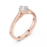 Gold Ring DDLR-557, Rose Gold, view 2