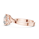 Gold Ring LR-0013, Rose Gold, view 3