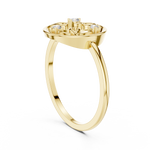 Gold Ring DR-6248, Yellow Gold, view 1