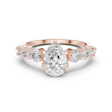 Gold Ring DDLR-1090, Rose Gold